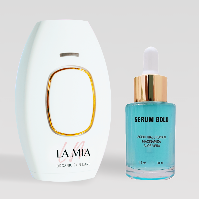 Kit: Depiladora + Serum Gold